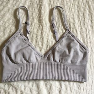 Lululemon Ebb To Street Bra Purple/Grey 4